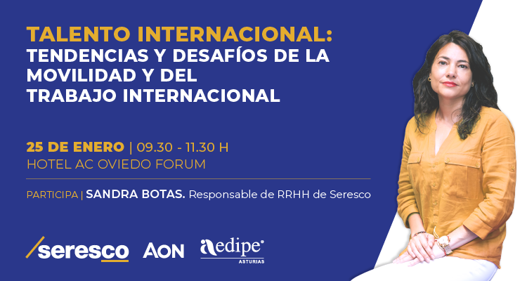 Sandra Botas de Seresco participa en el próximo evento de AEDIPE Asturias